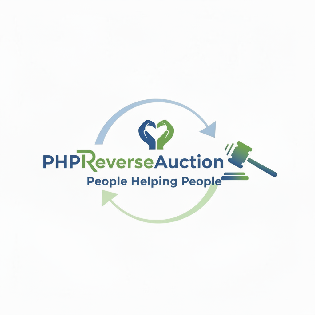PHP Reverse Auction - People Helping People